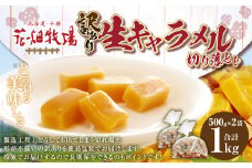 【訳あり】花畑牧場の生キャラメル 切り落とし 計約1kg 500g×2袋 生キャラメル キャラメル 花畑牧場 お菓子 スイーツ おやつ おかし [002-0025]