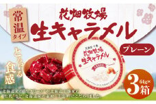 花畑牧場 生キャラメル プレーン（常温） 64g×3セット キャラメル お菓子 おやつ [002-0088]