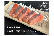 海産問屋カネニ　船上活〆天然冷凍サクラマス（半身2枚　計1ｋｇ）（D0008）