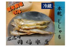 本乾ししゃも60g【本ししゃも　シシャモ　冷蔵　魚　海産物　珍味　魚介類　簡単　無添加　北海道　国産　ふるさと納税】(C0031)