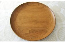 十勝の木のうつわ［天然木製］ ワンプレート 30cm【 工芸品 雑貨 日用品 器 食器 北海道 十勝 幕別 】 [№5749-0902]