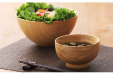 十勝の木のうつわ［天然木製］ お椀 12cm【 工芸品 食器 茶碗 北海道 十勝 幕別 】 [№5749-0908]