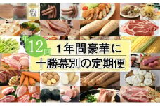 十勝幕別の定期便 1年間豪華に年12回お届け [№5749-1139]