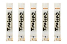 北海道産 めかぶそば180g×5袋［小田壱］【 そば 蕎麦 ソバ 乾麺 大容量 訳あり 食べ比べ 長期保存 五割そば 風味豊かな 家庭用 年越し 贈答用 北海道 十勝 幕別 】 [№5749-1149]