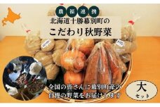 【農福連携】北海道十勝幕別町のこだわり秋野菜　大セット [№5749-1325]