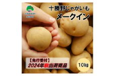 十勝野じゃがいも メークイン10kg【2024年秋出荷】（先行受付）［按田農場］