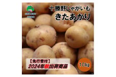 十勝野じゃがいも きたあかり10kg【2024年秋出荷】（先行受付）［按田農場］