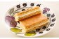 鉄板焼きのバームクーヘンにクリームをサンドしました。