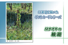 北海道 絵葉書（ハガキ） 贈呈用 輪廻 アート アーティスト 絵画 北海道 【発送時期が選べる】 配送月指定 配送時期選べる 配送時期 発送月が選べる 発送月 Mナオキオリジナル アート 作品 北海道 釧路町 釧路超 特産品 br09
