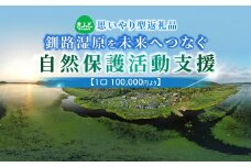 【思いやり型返礼品】あなたの名前を刻む、釧路湿原を未来へつなぐ自然保護活動支援 | 細岡展望台からエゾフクロウを見守る 北海道 釧路町 釧路超 特産品
