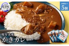 厚岸名産　かきカレー5個 [№5863-0335]