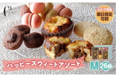 【着日指定できます!!】シーキューブ ハッピースウィートアソートM（6種 26個入り）_300202