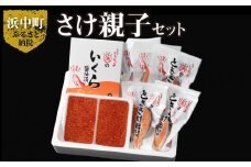 いくら醤油漬け(鮭卵)＆ときさけ輪切りの親子セット(約1kg)_H0001-036