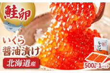 いくら醤油漬け(鮭卵)　500g×1パック_H0001-034