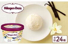 ハーゲンダッツ『ミニカップ24個セット(バニラ味)』アイスクリーム アイス スイーツ デザート_H0016-021
