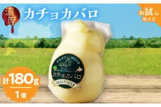 まずはお試し!!【おおともチーズ工房】カチョカバロチーズ　180g×1個_H0003-012