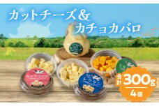 【おおともチーズ工房】《おつまみ＆お料理に!!》カットチーズ＆カチョカバロセット_H0003-020