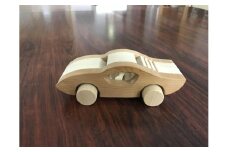 木のおもちゃ（スポーツカー）【 玩具 おもちゃ 木製 手作り インテリア ギフト プレゼント クリスマス 標茶町 北海道 】