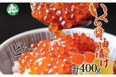 【年末配送可能 受付9月まで】3414. いくら イクラ 醤油漬け いくら醤油漬け イクラしょうゆ漬け 海鮮 200g ×2個 計400g 送料無料 北海道 弟子屈町