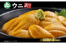 1259. 訳あり うに 200g ワケあり ウニ チリ産 冷凍 雲丹 不揃い B級品 うに わけ あり 海鮮 4人前 丼 刺身 自宅用 送料無料 北海道 弟子屈町