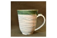 35.幸せいっぱいの摩周ブルービアカップ1個 ビールカップ 食器 工芸品 民芸品 陶芸 お取り寄せ 川湯温泉 5000円 北海道 弟子屈町