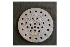 37.料理用万能皿（落し蓋・刺身飾皿） 1個 食器 工芸品 民芸品 陶芸 川湯温泉 5000円 北海道 弟子屈町