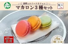 1594. 無地熨斗 マカロン 6個入り grand-jete' いちご パッションマンゴー ピスタチオ イチゴ 苺 マンゴー スイーツ お菓子 洋菓子 冷凍 お取り寄せ グルメ ギフト ガラス工房 グランジュテ のし 名入れ不可 送料無料 10000円 北海道 弟子屈町