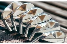3045.グッドデザイン賞受賞！！HAYABUSA Iron(レフティモデル5番～PW、N.S.PRO 1150GH TOUR　6本セット)　ゴルフクラブ
