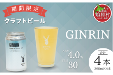 クラフトビール Brasserie Knot 期間限定 GINRIN 4本セット 飲み比べ 地ビール ビール お酒 地域限定 芳醇 ギフト 家飲み 宅飲み IPA ペールエール  ベルジャン お中元 お歳暮 缶ビール フルーティー ホップ  爽快感 華やか  ブルワリー ブラッスリー・ノット 詰め合わせ 晩酌 醸造所 プレゼント 360ml  ふるさと納税 限定 北海道