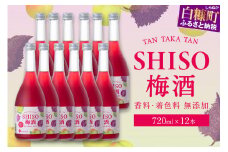 鍛高譚の梅酒[720ml]【12本セット】