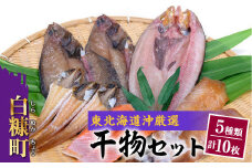 干物セット【5種類計10枚】