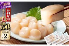 年2回！オホーツク産お刺身用ホタテ大サイズ(3S) 750g (250g×3) 定期便 ホタテ ほたて 訳あり 大粒 訳ありほたて 訳ありホタテ ほたて貝柱 ホタテ貝柱 北海道産ほたて 北海道産ホタテ 海鮮 特大 大粒ほたて 大粒ホタテ 北海道 おすすめ 人気 ランキング 帆立 天然 ふるさと納税 冷凍ほたて 冷凍ホタテ ふるさとチョイス 北海道産 国産 冷凍帆立