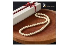 鹿角ネックレス 60粒 48cm