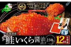 御礼！ランキング第1位獲得！希少ないくら！計3kg【250g×1パック 12回 お届け】 12ヵ月 定期便 漁協 直送！本場「北海道」 いくら 醤油漬け（ 定期便 海鮮 いくら イクラ 醤油漬け 鮭 北海道 定期便 海鮮 定期便 海鮮 定期便 海鮮 定期便 海鮮 定期便 海鮮 ふるさとチョイス ふるさと納税 ランキング キャンペーン やり方 限度額 仕組み シミュレーション ）