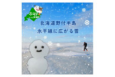北海道野付半島 氷平線に広がる「雪」（北海道 別海町 雪 氷 ふるさと納税 ふるさとチョイス ふるさと納税 仕組み キャンペーン 限度額 計算 ランキング やり方 シミュレーション チョイス チョイスマイル ）