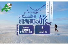 ひがし北海道 別海町の旅（日本全国発着 ANA往復 航空券 + 別海町 宿泊 1泊 北海道 旅行 旅行券 ホテル 旅館 宿泊券 ）【SB00000003】 (ふるさとチョイス ふるさと納税 仕組み キャンペーン 限度額 計算 ランキング やり方 シミュレーション チョイスマイル）