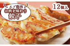 エゾ鹿肉 お肉を味わう餃子 12個入【30013】