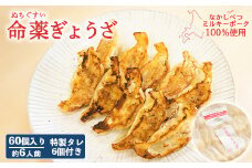 樹苞 なかしべつミルキーポーク 100％使用 命薬ぎょうざ 60個 きぼう 餃子 ぎょうざ ギョーザ オンライン 申請 ふるさと納税 北海道 中標津 本格 中華 点心 飲茶 ミルキーポーク 簡単調理 絶品 グルメ 約6人前 中標津町【5301401】