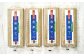 【定期便：全3回】【最果てそば】有機原料十割そば8人前（200g×4袋）