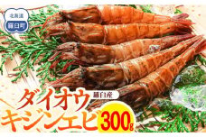 ダイオウキジンエビ(ガサエビ) 300g えび エビ 海老  魚介 魚介類 北海道 羅臼町 海産物 冷凍 刺身 フライ 生産者 支援 応援