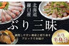 ぶり三昧(2)(半身分) 生産者 支援 応援