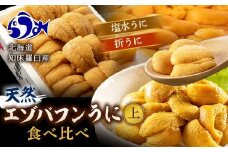 【先行予約/2026年1月より発送】（上）折うに120g1枚塩水100g1枚