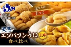 【先行予約/2026年1月より発送】（上中）折うに120g1枚塩水100g1枚