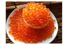 羅臼産無添加無着色たらこ300ｇと醤油いくら250ｇ魚卵セット