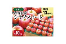 ＜黒石市産＞糖度13度以上保証!シナノスイート訳アリ家庭用約10kgりんご ※離島・沖縄は配送不可【1521299】