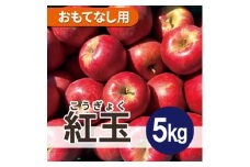 ＜26年3月より順次発送＞ 紅玉 約5kg おもてなし用【1611865】