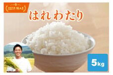 【令和7年 新米 先行受付】 米 はれわたり 5kg 特A取得 新品種 青森県産 【2025年10月上旬以降発送】【令和7年産米 青森県産米 精米 白米 お米 特A 晴れ渡り 晴れわたり harewatari】