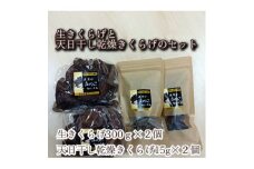 八甲田の恵　青森の本きくらげ　＜生＞300g×2パック、＜乾燥＞15g×2パック入セット【1326792】