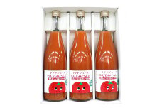トマトジュース のんでみへんが！720ml×3本｜国産 青森産 つがるブランド 桃太郎 無塩 [0569]
