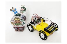 マイコン搭載プログラミングカー ラズパイパイソンカー『しゃこちゃん』｜全国学力テスト 小学生 算数 問題 [0550]